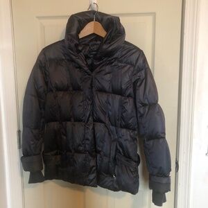 Lands' End Black Puffer